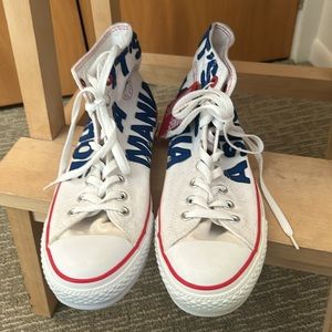 Converse All Star “This Is Not A Shoe It’s A Mania” Shoes. NWT